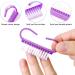 Qufiiry Nail Brush Set - 6 pcs Plastic Handle Scrubbing Brushes for Nails, Garden, Home & Salon Use - Buy Online on GoSupps.com