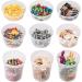 DuraHome Food Storage Containers with Lids - 44 Sets BPA-Free Leakproof Deli Cups Combo Pack - Freezer Safe, Microwavable, Airtight Clear Takeout Containers - 8oz, 16oz, 32oz Mixed Sizes - Buy Online on GoSupps.com