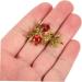 COHEALI 30 Pcs Metal Hair Clips Brooch Pins Charm Goldfish Ornaments for Diy Accessories Ornaments Goldenx3pcs 3.1X2.5cmx3pcs - Buy Online on GoSupps.com