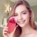 NEFLUM CAKTUS-EISROLLER | GUA-SHA Facial Tools for Swelling Relief | Cryotherapy Ice Roller | Food-Safe Silicone | Red & Pink Beauty Skincare - Buy Online on GoSupps.com