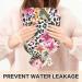 Hot Water Bottle with Tropical Leopard Print Cover - 2L Large Pain Relief Bag for Cramps | International Shipping - Buy Online on GoSupps.com