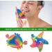 Crab and Starfish Silicone Face Scrubber Set for Kids and Adults - Gentle Handheld Facial Exfoliating Brush for Soft Skin Massage - Buy Online on GoSupps.com
