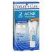 Nature's Cure Two-Part Acne Treatment System for Males 1 Month Supply (Quantity of 3)