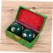 Beaupretty Baoding Massage Balls - Gemstone Hand Exercise & Health Care Fitness | International Shipping - Buy Online on GoSupps.com