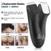 Kilison Men's Body Trimmer: Groin Hair Groomer with 2 Guide Combs and Blades - Rechargeable, Cordless, Waterproof Male Grooming Razor - Matte Black - Buy Online on GoSupps.com