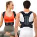 Mercase Posture Corrector for Men and Women Back Brace for Posture Adjustable and Comfortable Pain Relief for Back Shoulders Neck Medium(23-32 inches) Medium (Pack of 1)