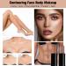 Contour Stick Set - 2Pcs Dual-Ended Highlighter & Contouring Makeup for All Skin Tones | Long Lasting Waterproof Cream Bronzer & Highlighting Pen - Buy Online on GoSupps.com