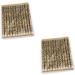 Balacoo 2pcs Set 12pcs Eyebrow Pen Waterproof Eyebrow Pencil Eyebrow Powder Leopard Print 1 count (Pack of 1) As Shownx2pcs - Buy Online on GoSupps.com