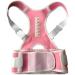 Posture Corrector Shoulder Bandage Back Orthopedic Posture Correction Lower Back Support Belt Men Women Good (Pink XL) (pink XXL)