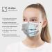 50 Small Size Disposable Face Masks - Made in Germany | Type IIR & CE Certified | Triple Layer Filtration 99.78% | Elastic Earloops | Breathable Mouth Cover - Grey - Buy Online on GoSupps.com