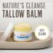 Grassfed Beauty Tallow Cleansing Balm | All-Natural Makeup Remover | Handcrafted Safe for All Skin Types 2 oz - Buy Online on GoSupps.com