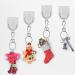 20pcs Swivel Snap Hooks with Key Rings for DIY Crafts & Jewelry Making - Lobster Claw Clasp Keychain Clips for Lanyards & Christmas Decor - Buy Online on GoSupps.com