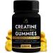 Creatine Monohydrate | 5 000 MG Gummy Creatine Supplement for Men & Women | Improves Strength Energy & Performance | Allergen Free Gluten Free Non-GMO & Vegan Friendly | 60 Count