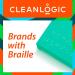 Clean Logic Exfoliating Bath & Shower Gloves - 1 Pair for Smooth Skin - Buy Online on GoSupps.com