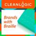 CleanLogic Dual Texture Body Exfoliator - Certified Organic - Pack of 6 - Buy Online on GoSupps.com