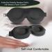 Sleep Mask with Moldex Earplugs - Adjustable Light Blocking Soft Bamboo Fabric & Memory Foam | Comfortable for Men & Women - Buy Online on GoSupps.com