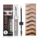 MAEPEOR Waterproof Eyebrow Gel - 8 Colors Full-Pigmented Long Lasting Liquid Brow Gel - 01 Warm Blonde - Buy Online on GoSupps.com