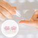 Ultechnovo 3-Piece Travel Contact Lens Case Set - Portable Violet Container for Contact Lenses (7x4.5x2.5cm) - International Shipping Available - Buy Online on GoSupps.com