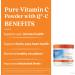 Doctor's Best Pure Vitamin C Powder 8.8 oz (250 g) - High Potency Antioxidant - Buy Online on GoSupps.com