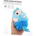 3pcs Bath Ball Sponges | Soft & Cute Loofah Shower Poufs for Body Scrubbing | Gentle Mesh Esponja para Ba arse - Buy Online on GoSupps.com