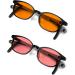 Kids FL-41 Rose & FL-60 Brown Migraine Glasses | Reduce Light Sensitivity & Protect Eyes from Fluorescent & LED Light - Adjustable for Comfort - Buy Online on GoSupps.com