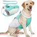 Hjyokuso cool vest dogs cooling vest for dogs with dishes for summer dog cooling vests for small medium and large dogs cooling jacket for dog cooling jacket for activities outside training L blue