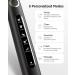 Electric Toothbrush and Water Flosser Set with 5 Modes, 4 Brush Heads, 3 Jet Tips - Black | Whitening Teeth Cleaner Kit for 30 Days Use - Buy Online on GoSupps.com