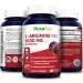 L-Arginine 1000mg 200 Veggie Capsules - Non-GMO, Vegetarian & Gluten Free - Buy Online on GoSupps.com