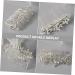 Housoutil Rhinestone Hair Combs Wedding Hair Comb Hair Comb Clips Hair Side Comb Bridal Hair Comb Hair Combs for Wedding Decor Tiara Rhinestones Bride Accessories Zinc Alloy White - Buy Online on GoSupps.com