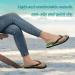 Mnsruu Summer Sandals | Zigzag Flip-Flops with Palm Pattern | XL Multicolored | Perfect for Home Hotel Spa & Travel - Unisex Footwear - Buy Online on GoSupps.com