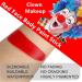 Mysense Cream-Blendable Red Face Body Paint Stick (1.06 Oz) Red Makeup Stick for Adults Children Halloween Cosplay Joker Clown SFX Makeup Waterproof Red Eye Black Stick - Buy Online on GoSupps.com