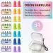 84pairs Ear Plugs for Sleeping Noise Cancelling 38dB Sound Blocking Earplugs Soft Foam Trumpet - Buy Online on GoSupps.com