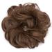 Buy Tess Hair Part Dutt - Light Brown Hair Tie & Wavy Knot Updos | Affordable 30g Hair Extensions for Women - Buy Online on GoSupps.com