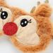 Healifty Reindeer Shaped Plush Sleeping Mask - 2Pcs Cute Animal Blindfold for Girls and Women - Buy Online on GoSupps.com