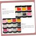 Baluue 96 Boxes Nail Crystal Powder Acrilicos De U as Neon Acrylic Pigment Powder for Nails Dip Powder Pp - Buy Online on GoSupps.com