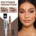  G n rique 4 Tip Eyebrow Pen Long Lasting Eyebrow Tint Brown Waterproof Tint Sweat Resistant Makeup Perfect for Natural Looking Brows Women and Girls 1 Piece - Buy Online on GoSupps.com