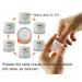 Buy Silicone Cosmetic Travel Bottles - Leak-Proof TSA Approved Penguin Design - Perfect Portable Travel Accessories - Buy Online on GoSupps.com