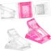 Mikinona 36 pcs Pink Tips Manicure Finger Quick Clip Gel Fixing Clips A for and Curve Tip Tools Fixation Pinchers Nail Poly Tool Salon DIY Accessories Extension Nails White Fake 1 count (Pack of 1) White Pinkx3pcs - Buy Online on GoSupps.com