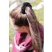 Buy styleBREAKER Ladies Glitter XXL Retro Hair Tie - Gold Elastic Scrunchie Ponytail Holder - Buy Online on GoSupps.com