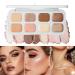 G n rique Cream Makeup Palette Eye Shadow Concealer Palette 8-color Makeup Palette Long-lasting Makeup Palette Color Correcting Cream Makeup Concealer And Eye Shadow Kit Girls Makeup Palette Set Professional C