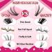 DIY Lash Extension Kit with 360 Pcs Lashes, Bond, Seal, Applicator, and Remover - Beginner's Individual Lashes Kit for Home Use (40D-D-10-16 Mix) - Buy Online on GoSupps.com