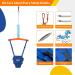 FUNLIO Baby Door Jumper | Indoor/Outdoor Infant Jumper with Ceiling Hook | Adjustable Chain | Easy Assembly & Storage | 6-24 Months - Buy Online on GoSupps.com