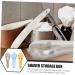 Hakidzel 3-Piece Razor Storage Box | Manual Safety Razor Holder Travel Case for Men | Durable & Compact Design - Buy Online on GoSupps.com