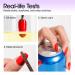 Gellen Gel Top & Base Coat Set - 18ml No Wipe Ultra Glossy Nail Polish for 28+ Days | Soak Off UV LED Gel Coats - Buy Online on GoSupps.com