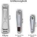 K-Pro KLIPSY Nail Clipper Large For Men and Thick Nails Stainless Steel - Buy Online on GoSupps.com