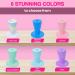 tweexy Hinge Untippable Nail Polish Bottle Holder | Anti-Spill Stand with Smartgrip Airlock Suction | Unicorn Nail Art Tools & Accessories - Buy Online on GoSupps.com