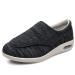 Unisex Diabetic Shoes Pain Relief Diabetic Shoes Knit Mesh with Fully Adjustable Closures Loose Arthritis Care Shoes Anti-Slip Buffer Deformation Wide Feet Grey 44EUR