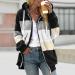 Hanxiulin Women's Oversize Plush Hoodie Jacket - Warm Fleece Winter Coat for Hiking & Outdoor Activities - Buy Online on GoSupps.com