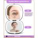 Wobsion Travel Magnifying Mirror with Light 1x/10x LED Compact 2-Side Illuminated Makeup Mirror - Dimmable, Rechargeable Handheld Pocket Mirror for Women (Black) - Buy Online on GoSupps.com