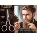 Professional Solingen Beard & Mustache Shears - Premium Hair Scissors with Rounded Tips for Beard Ear & Nasal Hair Care - Made in Germany - Buy Online on GoSupps.com